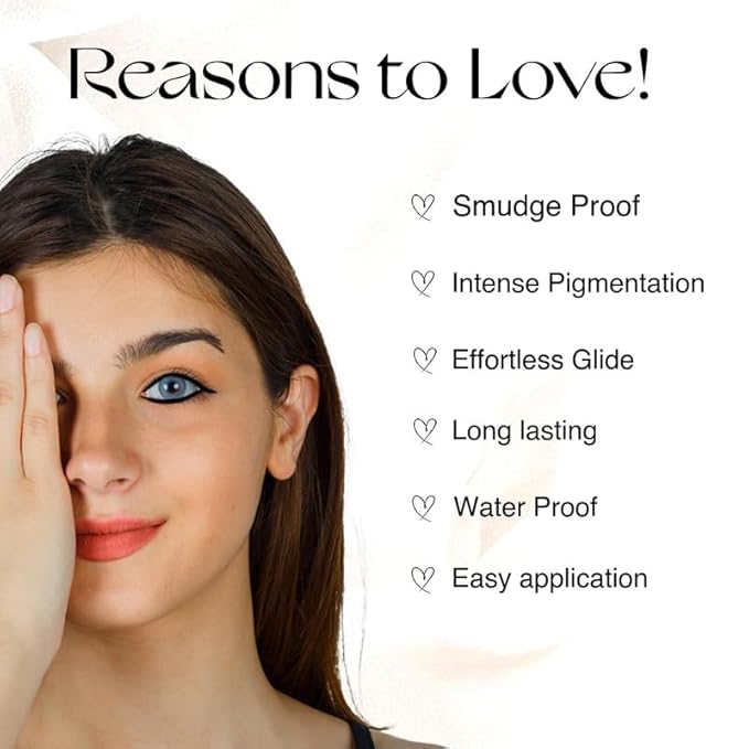 Nourish Mantra Eyebrow Growth Serum 10 ml & Jet Gaze Kajal Urban Rani - Combo - Black & Black