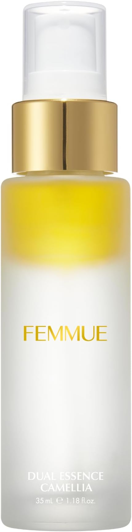 Dual Essence Camellia Hydrating Face Toner Mist (1.18 oz Travel Size) | Light & Refreshing Facial Moisturizer | Korean Skincare