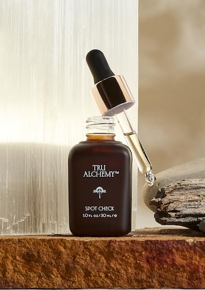 Tru Alchemy Spot Check + Eye Elixir Bundle | Brightening Serum + Spot Corrector with Niacinamide, TriDroxy Acid Blend, Hyaluronix + Cooling Eye Treatment with Hyaluronix, Caffeine, & Vitamin C