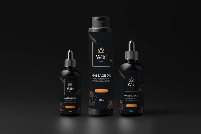 Lavender Luxurious Massage Oil Mineral, Grape Seed, Jojoba & Lavender Skin Moisturization Hair Nourishment hydration, Elasticity, Vegan & Natural (250ml)