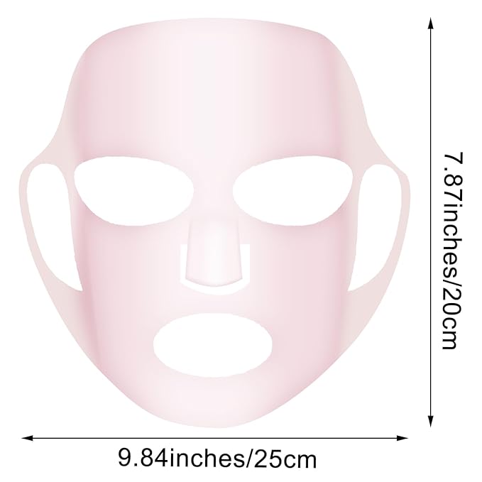 6 Pcs Reusable Face Mask Cover Silicone Skin Mask Set Moisturizing 3D Face Wrap Prevent Evaporation Masks Hot Cold Ice Mask Rubber Face Mask Spa Tool for Sheet Women Skincare Beauty