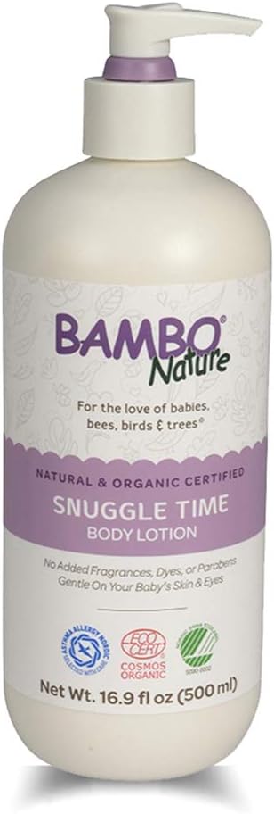 Bambo Nature Snuggle Time Body Lotion, 16.9 fl oz Bottle, 1 Count