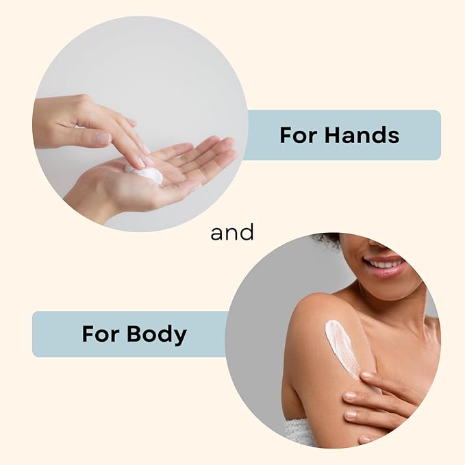 Goat Milk Lotion, Cherry Almond (8oz) - Natural Hand & Body Lotion - Dry Skin Relief, USA Made - Goat Milk Hand Cream for Women & Men - w/Shea Butter & Aloe