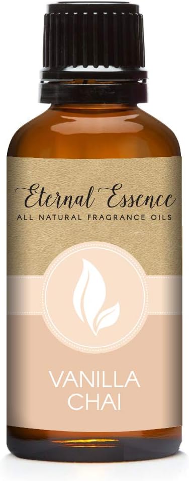 Eternal Essence Oils Vanilla Chai 30ml All Natural Fragrance Oil - for Candle, Soap Making, Aromatherapy, Diffusers, Home Care, & Humidifiers