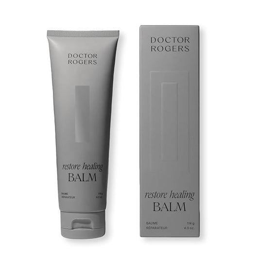 Doctor Rogers Restore Healing Balm. Multi-Purpose Healing Ointment & Moisturizing Eczema Relief Gel. Protects & Soothes Injured, Sensitive & Dry Skin. 4 Ounce (114 g) Tube