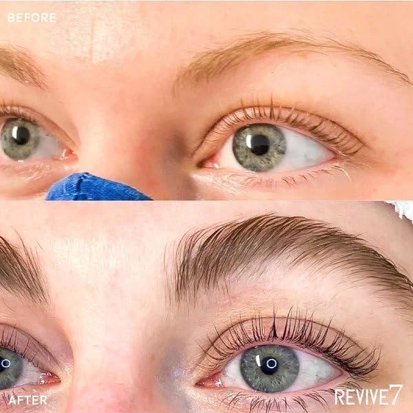 Original Revive7 Revitalizing Lash Serum for Eyelash Thickness - Eyelash Serum Brow Enhancer Eyelash Eyebrow - Lash Enhanced Formula for Longer, Full and Thicker Natural Eyelash, Made in Canada (5 ml)