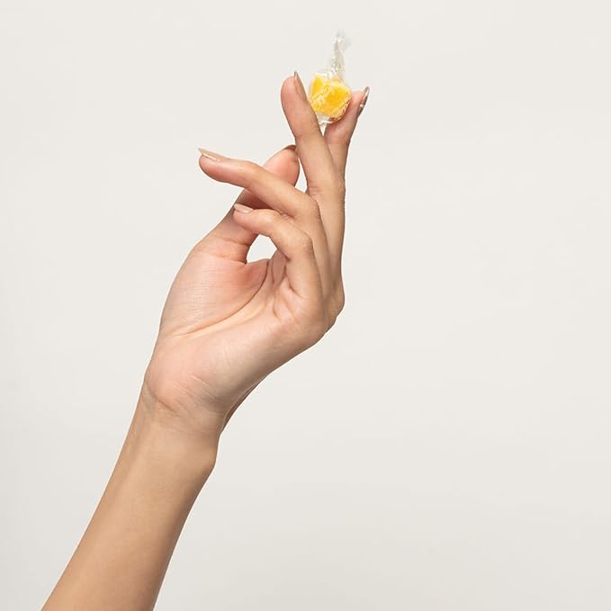 Bonblissity Sugar Scrub Candy 36pcs, For Exfoliating Hands, Feet Turns into Lotions l Sweet Satsuma, Mango Sorbet, Fresh Lemongrass