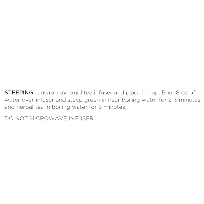 Tea Forte Wellbeing 3-Piece Mother's Day Tea Gift Set with Light Blue Cafe Cup with Lid, Tea Tray and 10 Assorted 2 of Each Variety Organic Handcrafted Pyramid Infuser Tea Bags