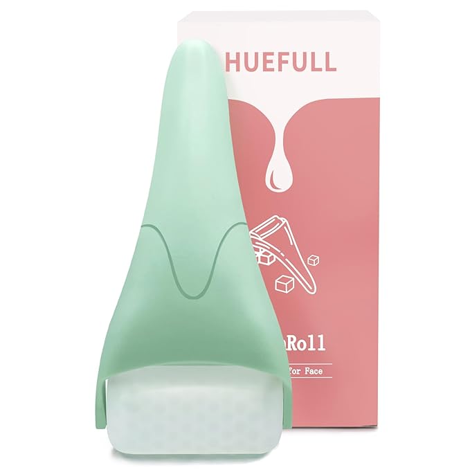 huefull Ice Face Roller Skin Care, Ice Roller for Face & Eye Puffiness Relief, Self Care Reduce Wrinkles, Face Massager Roller Gifts for Women, Skin Care Gift for Men/Woman
