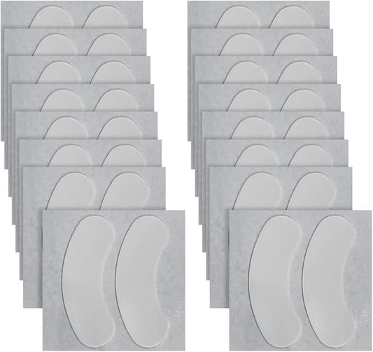 100 Pcs Under Eye Pads Eyelash Extension Patches Eye Lash Extension Foam Pads Eyepads Makeup Eye Patch False Eyelash Accessories Beauty Tools