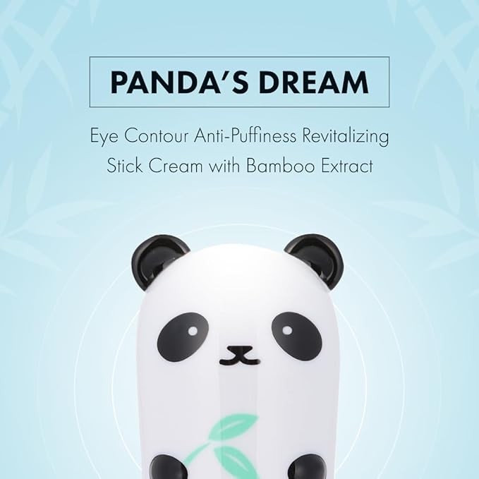 TONYMOLY Panda's Dream So Cool Eye Cream, Korean Skin Care Eye Cream Stick, Soothes, Hydrates & Refresh Eyes