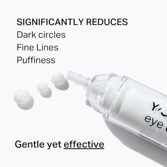 Y’OUR Retinol Brightening Eye Cream: Anti-Aging for Dark Circles & Puffiness; Removes Under Eye Bags; Ultimate Repair for Wrinkles & Crow’s Feet; Hydrating & Illuminating Care. Made in USA