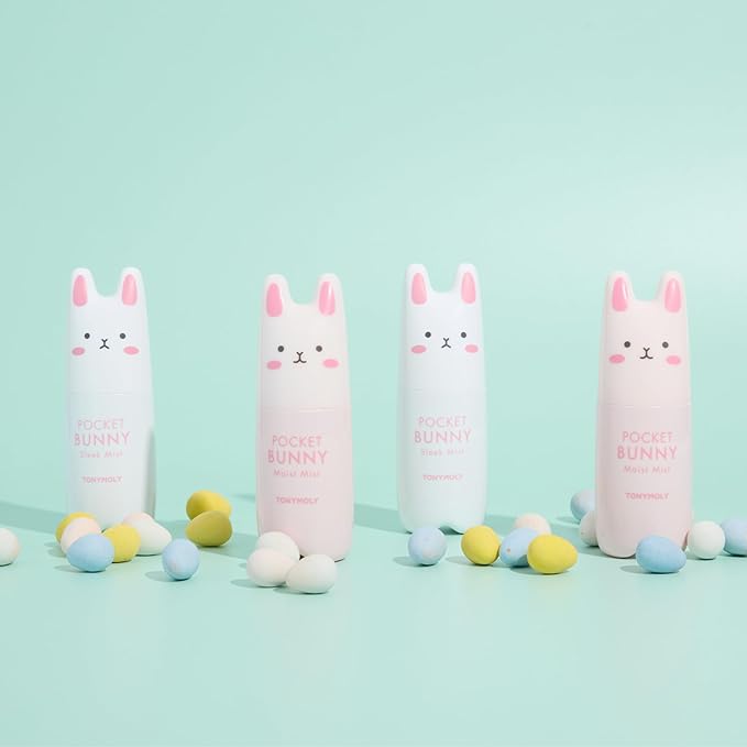TONYMOLY Pocket Bunny Facial Mist, Easter Hydrating Facial Mist Moisturizer Spray for Hydration, Travel Size, Moist