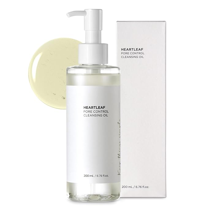 200ML Deep Cleansing Oil, Pore Control Cleanser for Face, Makeup Blackhead Remover Oil, Korean Skin Care