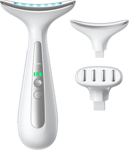 Facial and Neck Massager for Face, Neck & Eye - Skin Lifting & Firming - Wrinkle & Dark Circle Reducer - at Home Skin Care Face Sculpting Tool and Neck Massager