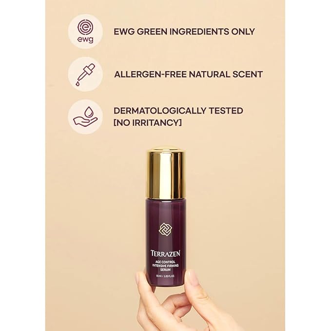 Age Control Treatment Peptide & Collagen Serum, 1.85 fl oz / 55ml - Korean Face Serum, K Beauty, AGE CONTROL INTENSIVE FIRMING SERUM