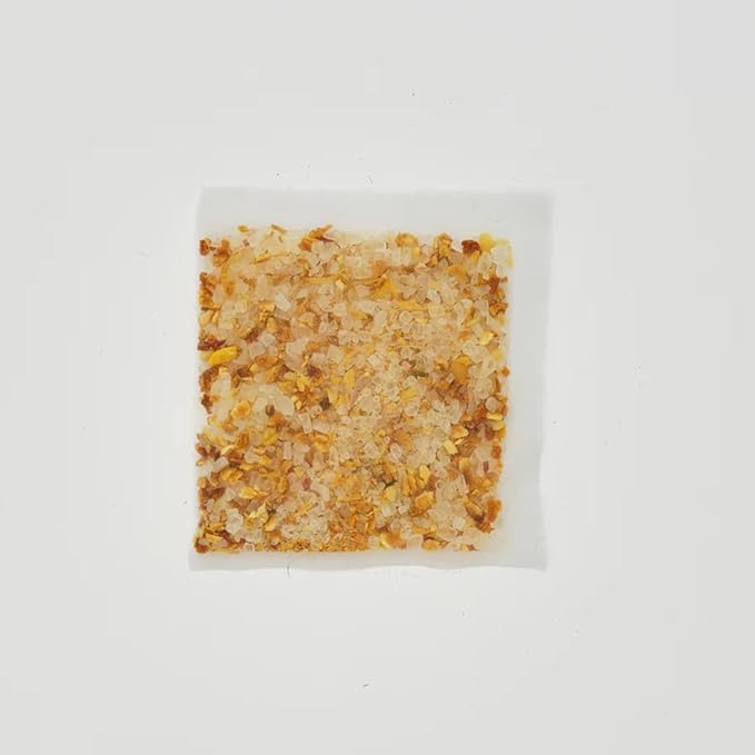 Natural Herb Bath Salt - 1.4 oz x 10 Packs - Yuzu & Ginger - Mineral Bath Soak - Sea Salt with Dried Yuzu Peels - Jojoba Oil - Made in Japan