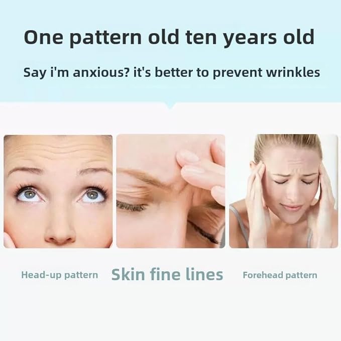 Forehead Wrinkle Patches Overnight 10 pcs with Collagen, Vitamin, Anti Wrinkle Patches, Forehead Wrinkles Beauty Treatment,Smile Line Patches