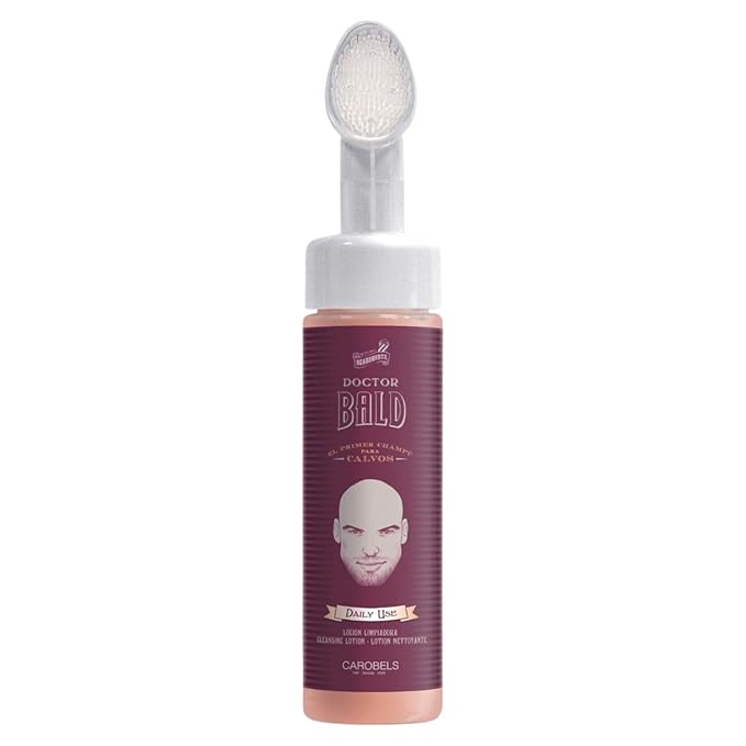 Bald Head Moisturizer Lotion with Ultraclean Applicator, Daily Use Protect and Moisturize Shaved and Buzzed Heads, 6.8 oz