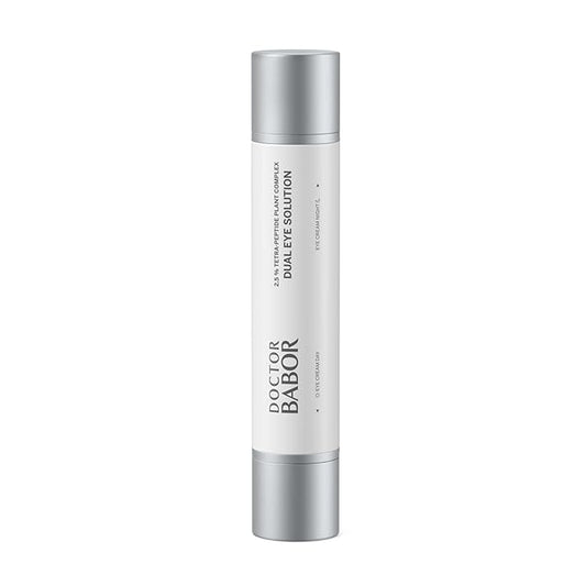 BABOR DOCTOR Lifting Rx Dual Eye Solution, Morning & Night Eye Cream, Day Boost Complex Smooths & Firms, Night Recharge Complex Reduces Dark Circles & Under-Eye Bags, Target Crow's Feet & Wrinkles
