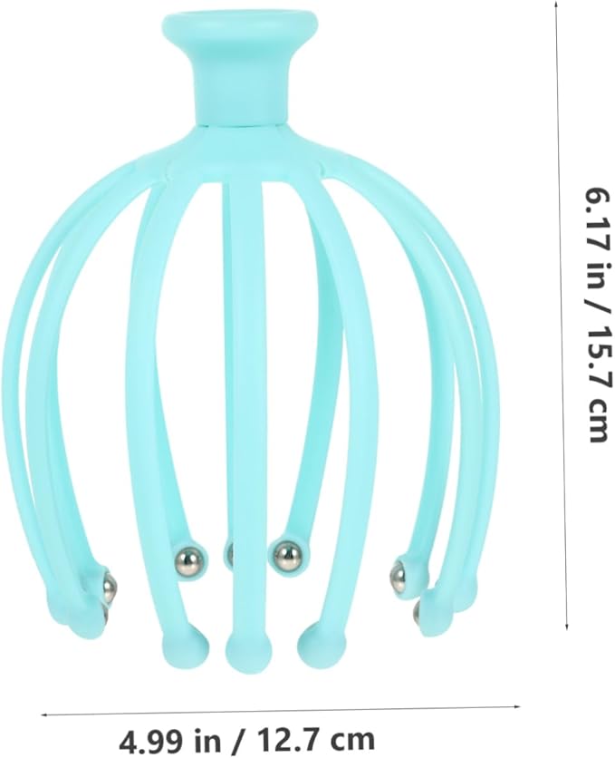 pp Massager Tool Multifunction Scalp Handheld Massage Stainless Steel Octopus