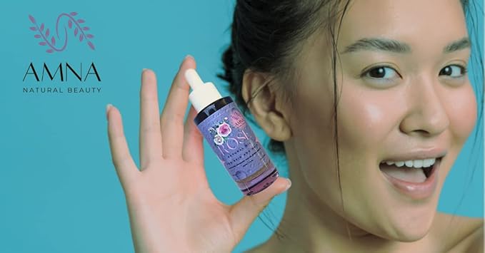 Organic Rose Oil | 100% Pure Infused Rose Oil for Face, Skin & Hair | Rose Oil Infused With Grapeseed Oil | Filtered & Natural Anti-Aging Moisturizer