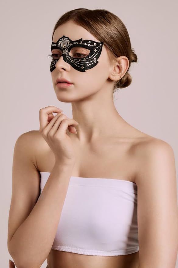 X Prossence Eye Lifting Mask – 7 Pack (8 mL Each) | Firming & Revitalizing Under Eye Treatment for Puffiness, Fine Lines & Dark Circles | Peptides + Fig Extract