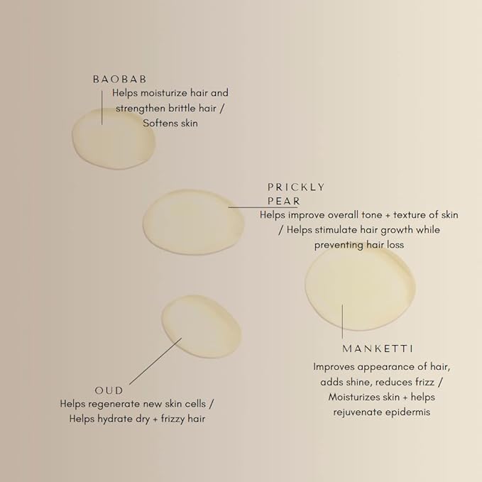 Queen Amina African Superfruit Oil, Face Oil, Body Oil, Hair Oil, Cleansing Oil, Makeup Remover, Scalp Treatment, Beard Oil, Jojoba, Argan, Geranium, All Skin Types, 3.4oz, 100mL