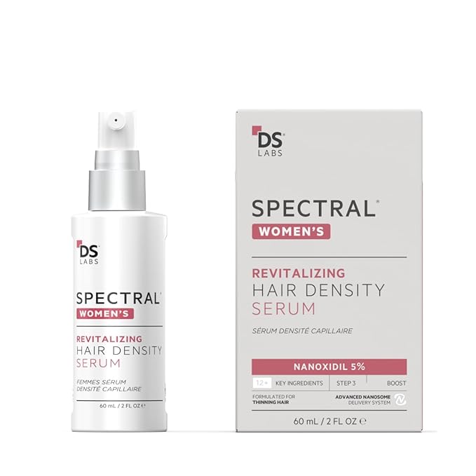 DS Labs Spectral Women's Formally Spectral.CSF - Hair Density Serum for Women, Thickening, Strengthening, Volumizing, Fuller-Looking Hair, 60mL, Packaging May Vary
