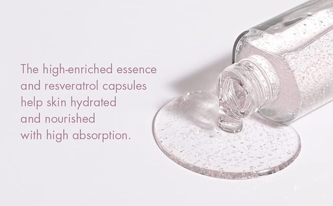 leegeehaam Dr.Ceuracle Vegan Active Berry First Essence (150ml / 5.07 fl. oz.) - Antioxidant Hydrating Serum with Resveratrol Capsules for Rejuvenation