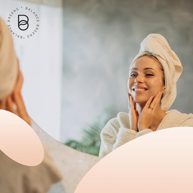 Balance Breens Pure Hyaluronic Acid 250mg with Vitamin C 50mg + Zinc 50mg Supplement Combo