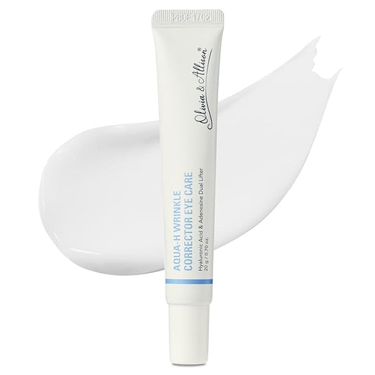 Olivia & Allison AQUA-H WRINKLE CORRECTOR EYE CARE - Adenosine + Hyaluronic Acid for Smoother & Youthful Eyes