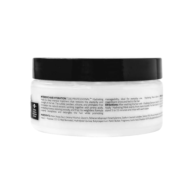 Deep Conditioning Hair Mask – 8oz Hair Mask for Dry Damaged Hair – Natural and Vegan Hydrating Hair Mask – Weightless Hair Treatment for Dry Damaged Hair, Frizz Control