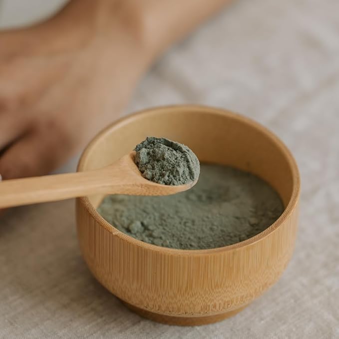 Waxelene Detoxifying Mud Mask Dry Blend - Deep Pore Cleanse Ritual Eczema Acne Oily Sensitive Skin Activated Charcoal Bentonite Dead Sea Clay