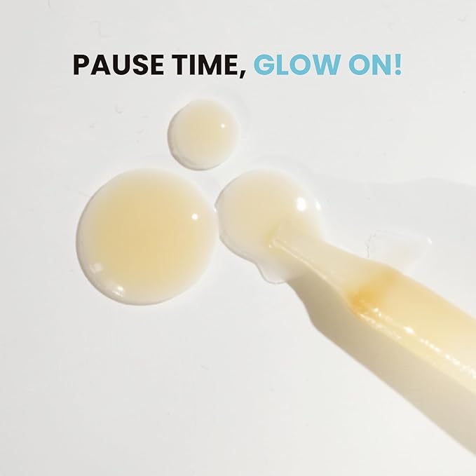 Slow Aging Serum - Anti Aging Face Serum to Combat Dullness, Fine Lines, Wrinkles - Collagen Boosting Face Moisturizer - All Skin Types - 1.01 oz