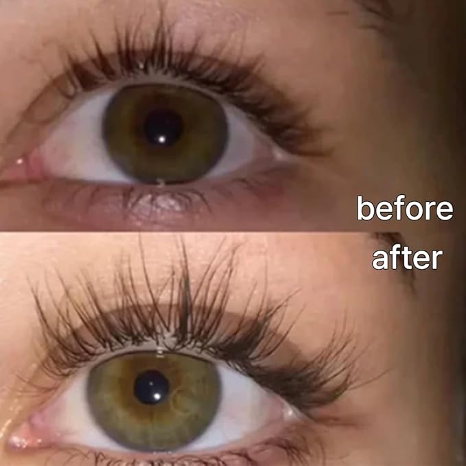 Biotin Lash Serum - Eyelash and Eyebrow Growth Serum for Thicker, Fuller Lashes and Brows, Korean Dermatologist-Developed, 0.35oz