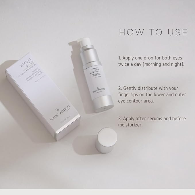 Vitalift Eyes – Lightweight Eye Cream with Bio-Retinol, Botanical Extracts & Caffeine Blend – For Under Eye Hydration & Bright Look – 15 ml