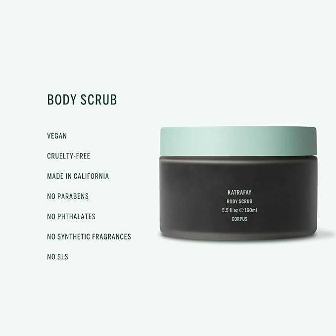 Corpus - Nº Green Body Butter + Katrafay Body Scrub BUNDLE | Vegan, Cruelty-Free, Non-Toxic, Made In The USA
