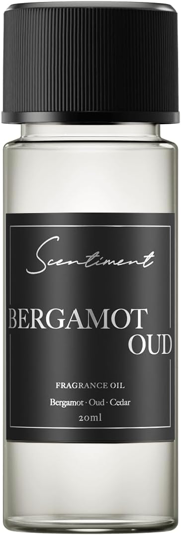 Bergamot Oud Collection Diffuser Oils | Aromatherapy Home Fragrance | Luxurious Scent with Notes of Orange, Bergamot, Oud, 20ml