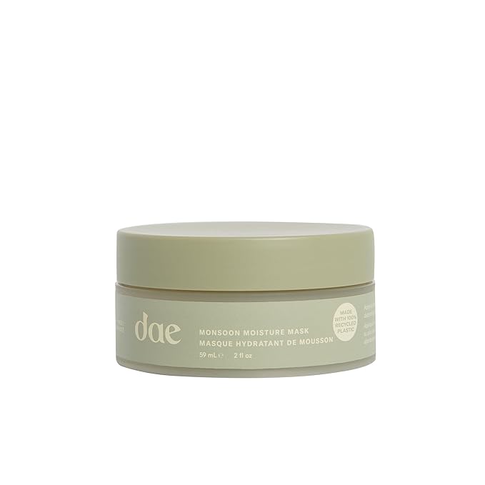 DAE Monsoon Moisture Mask - Intense Hydration, Leaves Hair Glossy & Smooth, Strengthens Elasticity, Helps Prevent Damage (2 oz)