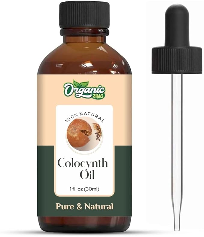 Colocynth (Citrullus colocynthis) Oil | Pure & Natural Essential Oil for Skincare and Hair Care - 30ml/1.01fl oz