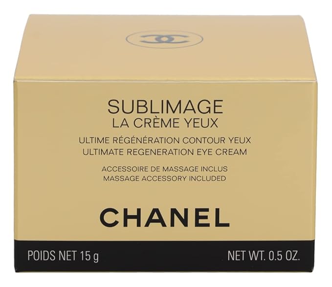 CHANEL Sublimage La Creme Yeux Ultimate Regeneration Eye Cream, 0.5 Oz