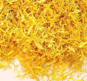 FIRE TEAS Calendula Chamomile Herbal Tea w/Ginger - Great Health Benefits & Antioxidant Rich, Beautiful Mix of Herbal Flowers, healthy -