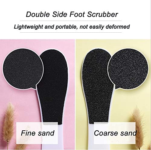 10 Pack Foot File,Foot Callus Remover Professional Sandpaper Pedicure Tools, Double Side Foot Scrubber, Sander for Dead Skin Foot Rasp Pedicure for Women Mother Manicure Beauty Shop Spa