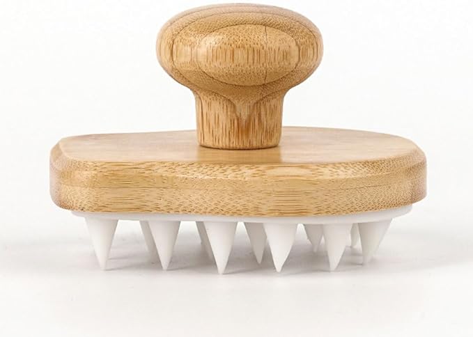 Shampoo Brush Comb Massager Hair Shampoo Cleaning Brush Hair Brush Hair Exfoliator Shower Brush for Hair Shower Stuff for Teen Hair Care Head Scrubber Scalp Bath Brush