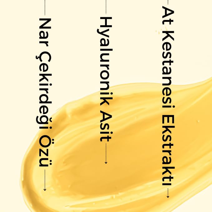 Eye Contour Anti-Wrinkle Care Cream Containing Hyaluronic Acid And Pomegranate Seed Extract 30 ml