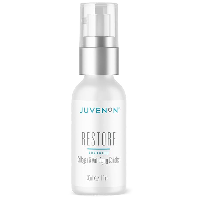 Juvenon Restore Advanced Collagen and Anti-Aging Complex, Premium Skincare Beauty Products for Fine Lines and Wrinkles