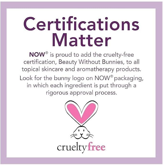 NOW Essential Oils, Lavender Roll-On, Certified Organic, Calming Blend, Steam Distilled, Topical Aromatherapy, 10-mL (Pack of 2)