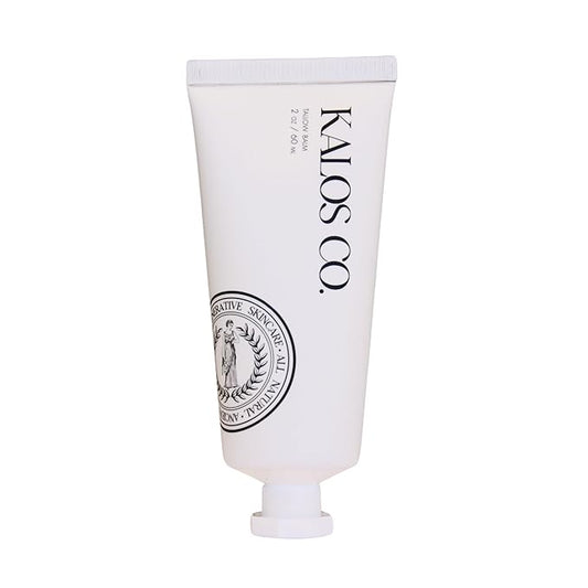 Tallow Balm Tube All-Natural Dry Skin Eczema Relief and Sensitive Skin Care Balm tallow face Moisturizer made with organic tallow organic emu oil herbal salve beef tallow skincare