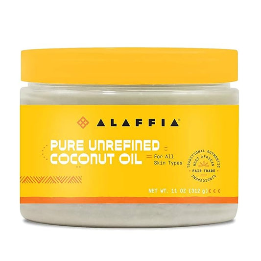 Alaffia Pure Unrefined Coconut Oil 11 OZ